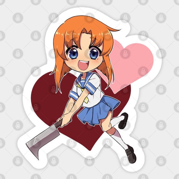 Higurashi No Naku Koro Ni Stickers for Sale