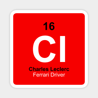 Charles Leclerc Driver Element Magnet