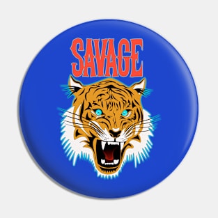 Savage Tiger Pin