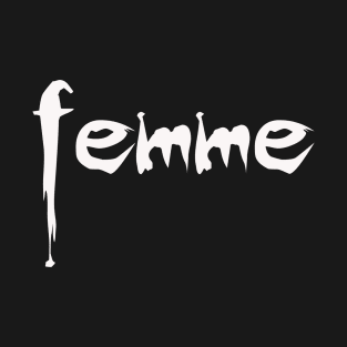 Femme - Buffy Font T-Shirt