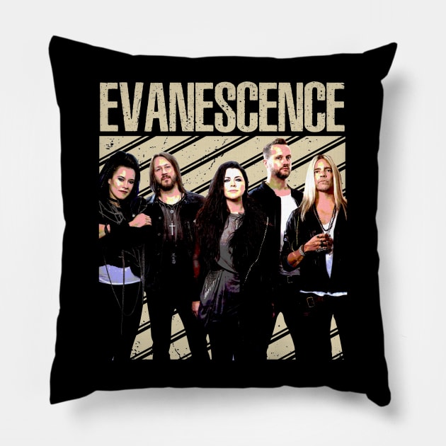 Wake Me Up Inside Evanescences Dark Elegance Pillow by HOuseColorFULL