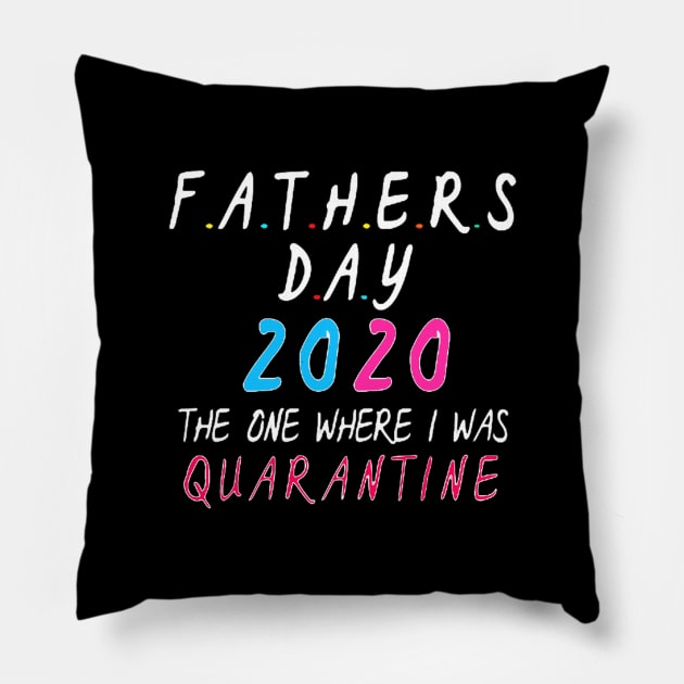 Fathers Day, Quarantine Pillow by ReD-Des