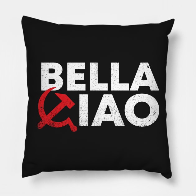 Bella Ciao Pillow by zeno27