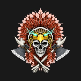 Indian Skull T-Shirt