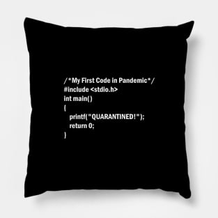 My First Code in Pandemic Using C Language Pillow