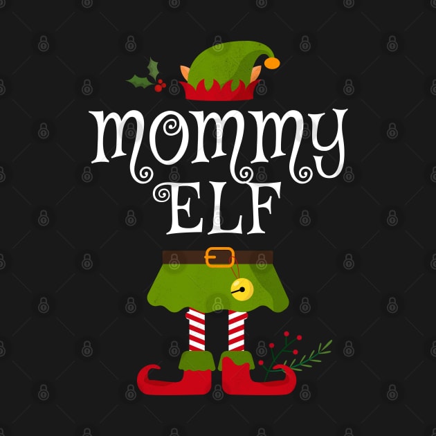 Mommy Elf Shirt , Family Matching Group Christmas Shirt, Matching T Shirt for Family, Family Reunion Shirts by bkls