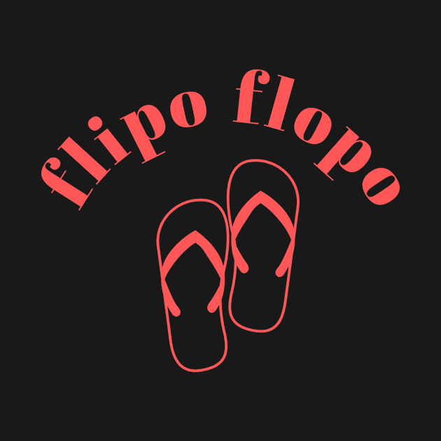 Flipo Flopo FlipFlop Sandals Joke McIntyre, Stand up comedy fan gift by yourstruly