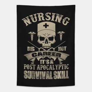 Nursing A Post-Apocalyptic Survival Skill Tapestry