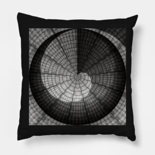 Sacred Geometry 3D Titanium Architecture Pillow