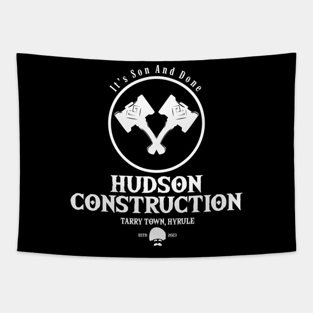 Hudson Construction it's son and done Tapestry by jorgejebraws