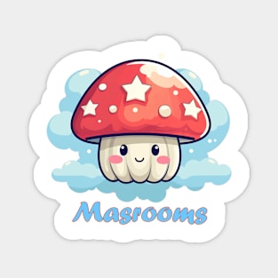 Porcini mushrooms Magnet