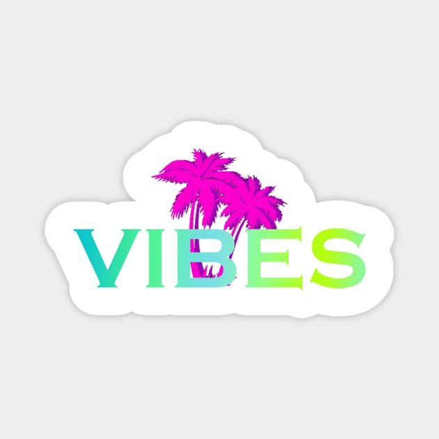 vibes Magnet by Deon_Hill_Draws