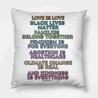 In this house we believe Pillow