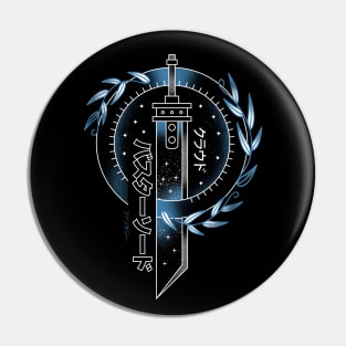 Buster Sword Tattoo Emblem Pin