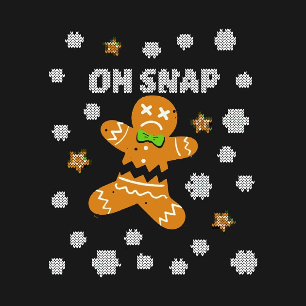 oh snap ugly christmas by crackdesign