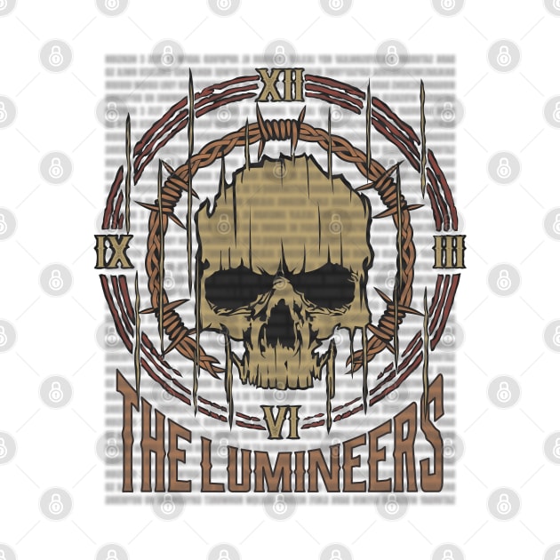 The Lumineers Vintage Skull by darksaturday