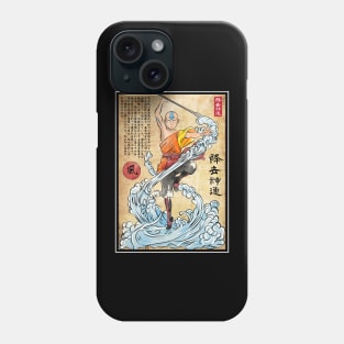 Air nomad master woodblock Phone Case