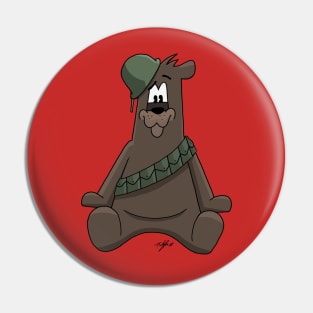 Army Bear Pin