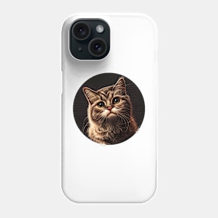 Cute Cat Face Beautiful Cat Eyes - Love Cats Phone Case