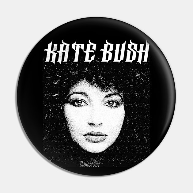 Kate Bush †† Vintage Look Aesthetic Design Pin by unknown_pleasures