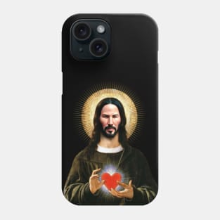 Immaculate Heart of Keanu Phone Case