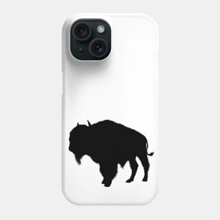 Bison Buffalo Shadow Phone Case