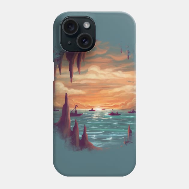 Sunset Phone Case by KucingKecil