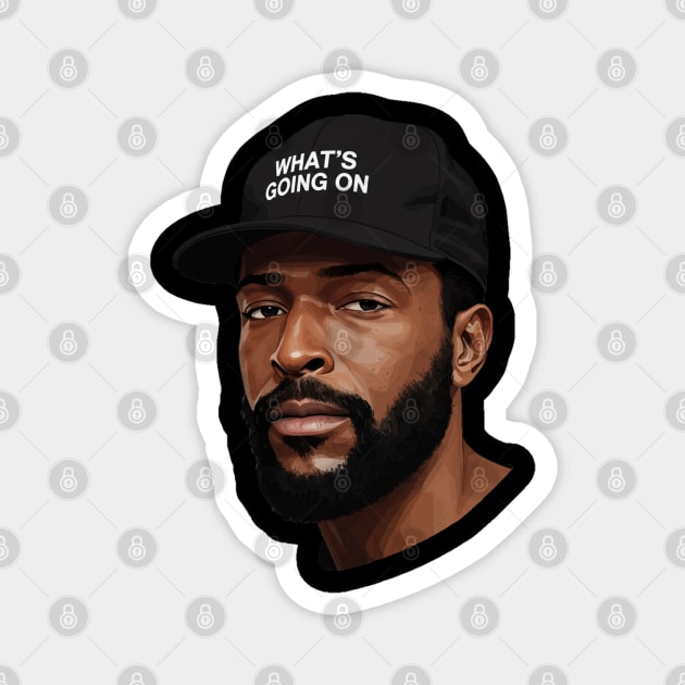 Marvin Gaye: What's Going On Magnet by UrbanLifeApparel