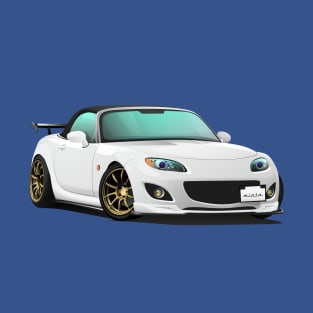 White miata T-Shirt