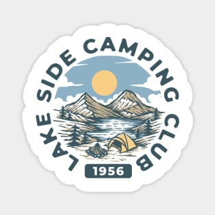 Lake Side Camping Club Magnet