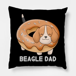 Cute beagle dog Pillow