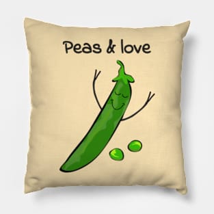 Peas and love Pillow