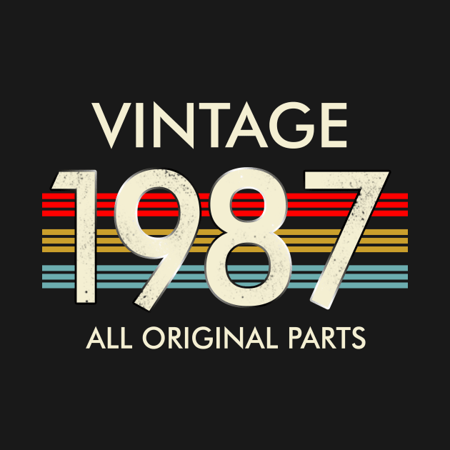 Vintage 1987 All Original Parts by louismcfarland