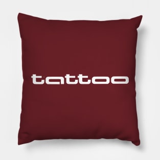 tattoo Pillow