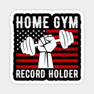 Home Gym Record Holder Magnet