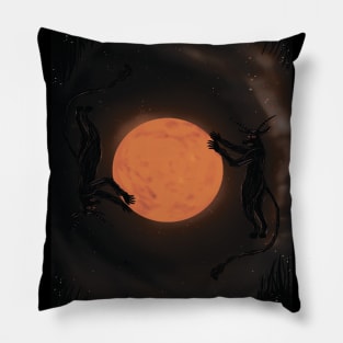 Mystical devils Pillow