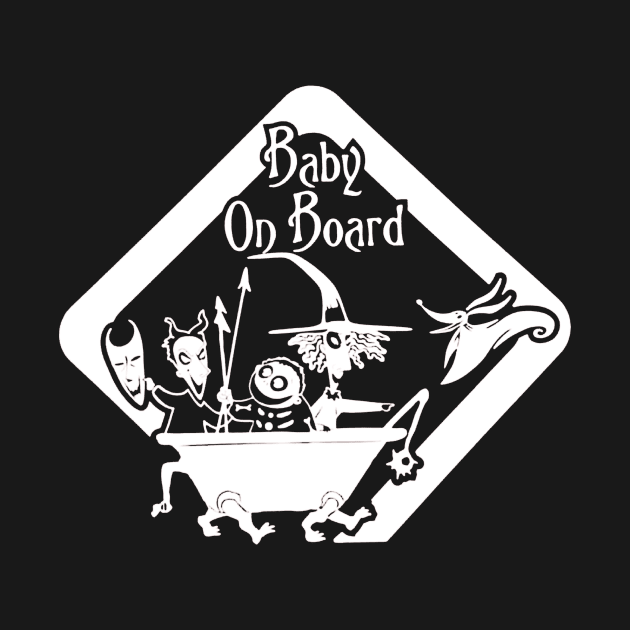 Baby On Board Nightmare Before Christmas by dogdogwis