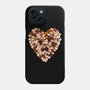 Hands heart Phone Case