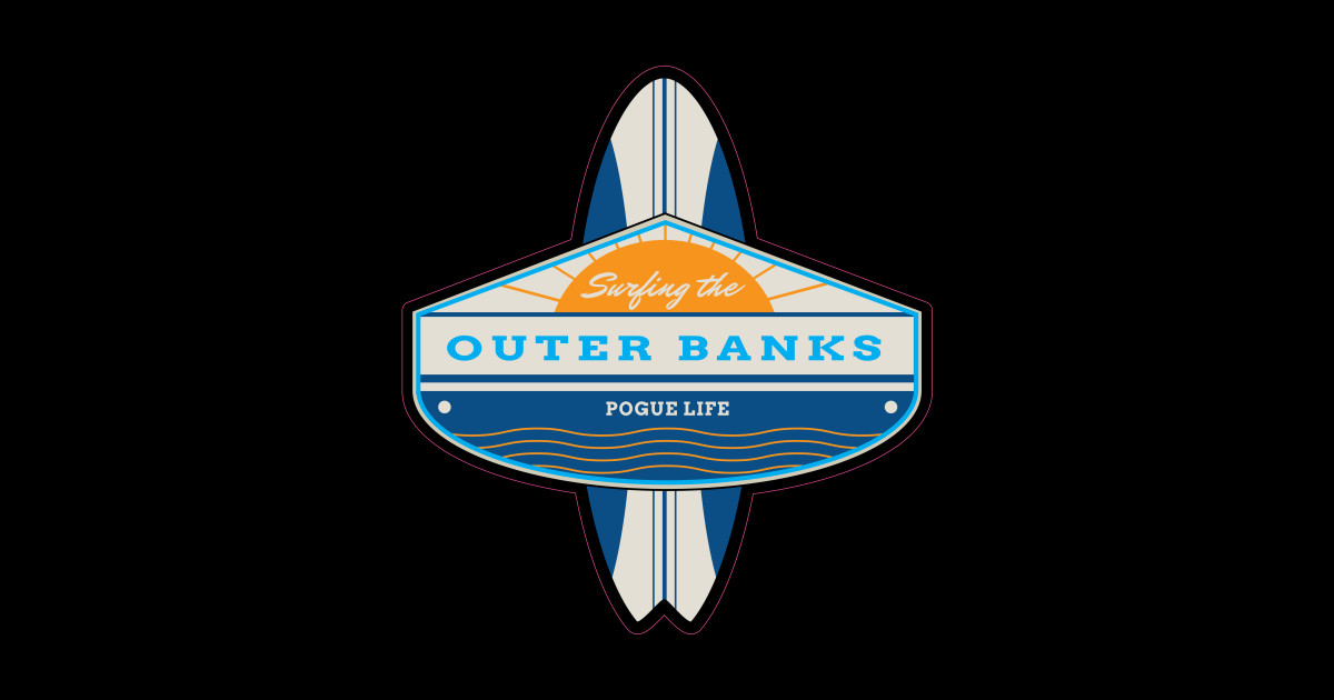 Outer Banks Surfboard Outer Banks Netflix Posters and Art Prints