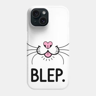 Blep Cat Tongue (Light) Phone Case
