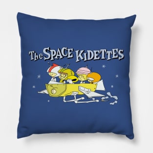The Space Kidettes Classic Cartoon Pillow