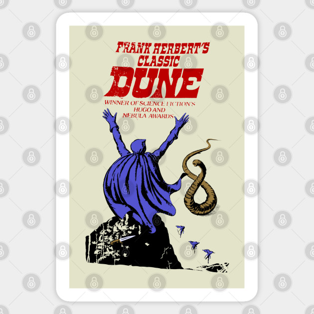 Retro Dune Cover - Dune - Sticker