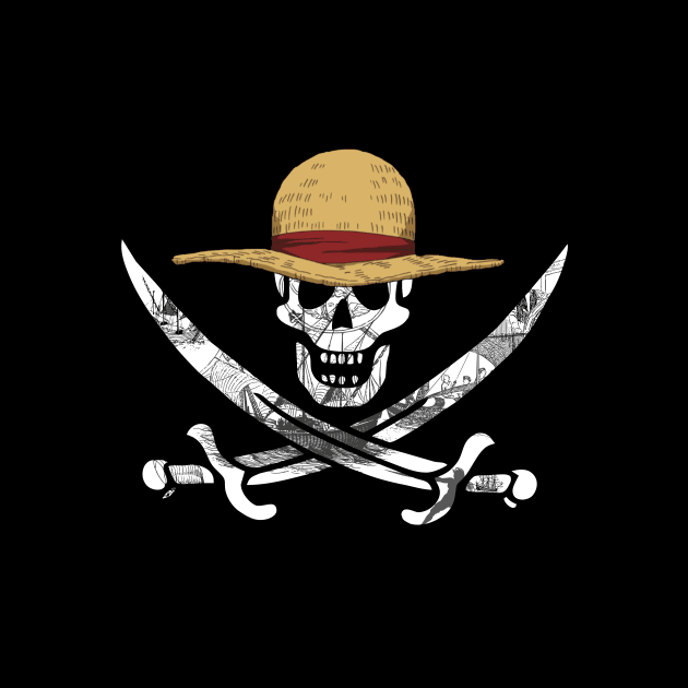 Pirate Flag skull by LAMCREART