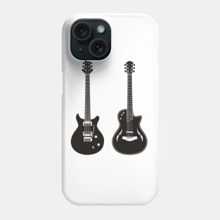 Guitar and Acoustic Guitar Phone Case