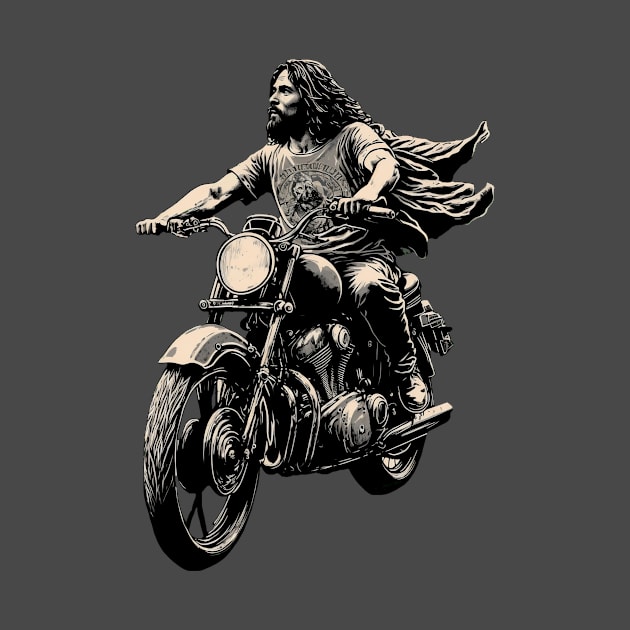 Jesus motorcycle by infernoconcepts