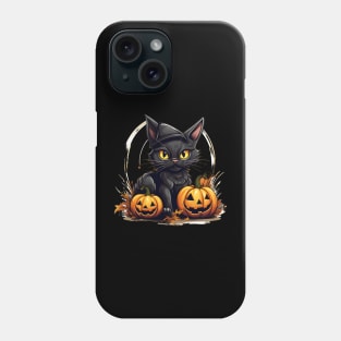 Angry Cat Funny Hallowen Spooky Gift Phone Case
