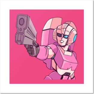 Transformers Prime Arcee Art Print for Sale by kchm76