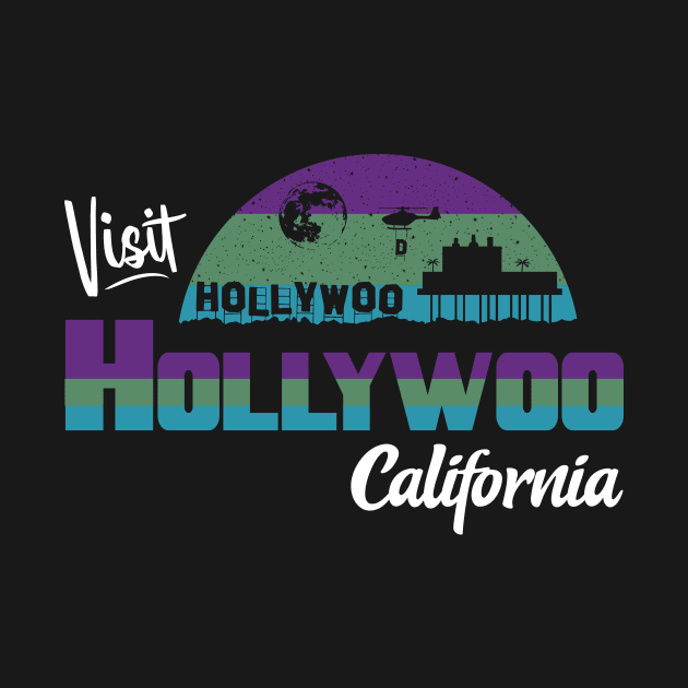 Visit Hollywoo by WMKDesign