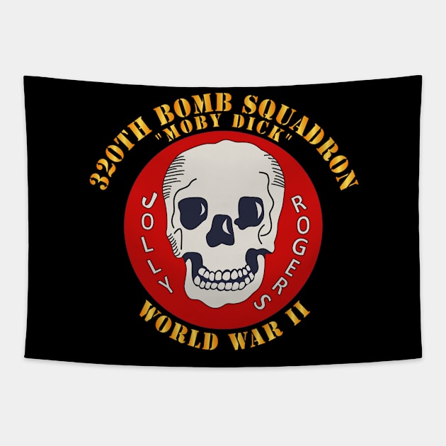 320th Bomb Squadron - WWII - RED SQUADRON Tapestry by twix123844