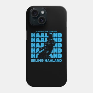 Player of The Year 2023, Erling Haaland Phone Case
